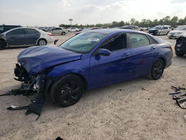 Obraz 1 z 2023 HYUNDAI ELANTRA BLUE 2023 z VIN KMHLM4AJ4PU079039