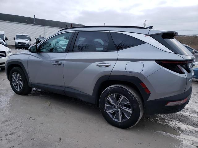 Image 2 of 2022 HYUNDAI TUCSON BLUE 2022 with VIN KM8JBCA1XNU077476
