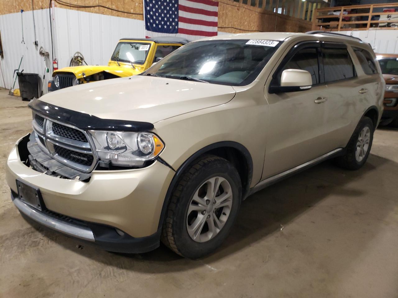 Image 1 of 2012 DODGE DURANGO CREW 2012 with VIN 1C4RDJDG9CC181076