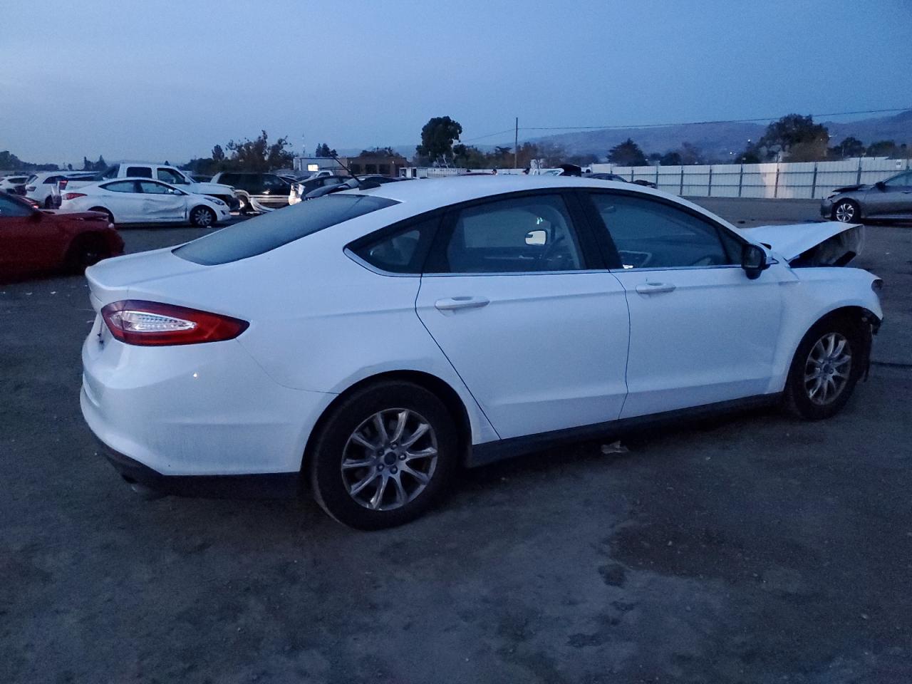 Image 3 of 2016 FORD FUSION S 2016 with VIN 1FA6P0G73G5126316