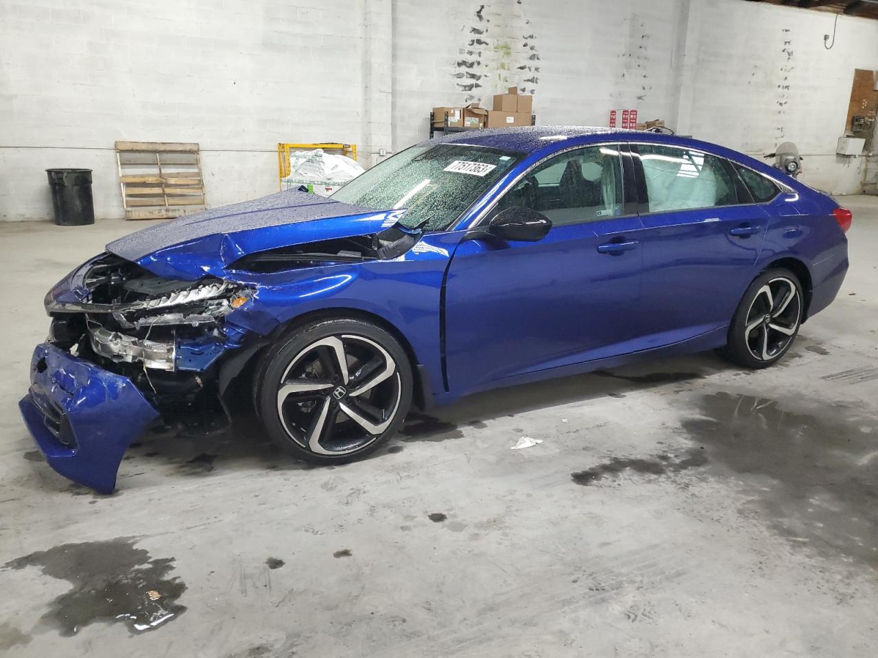 Изображение 1 2022 HONDA ACCORD SPORT SE 2022 с VIN 1HGCV1F43NA091203