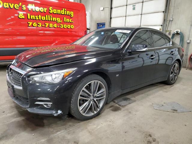 Image 1 of 2014 INFINITI Q50 BASE 2014 with VIN JN1BV7AR9EM706385
