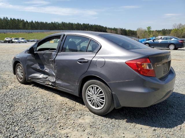Image 2 of 2012 HONDA CIVIC LX 2012 with VIN 19XFB2F58CE306412