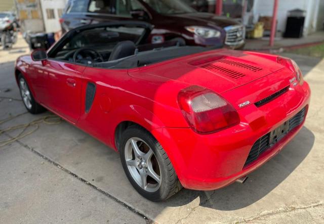 Obraz 3 z 2001 TOYOTA MR2 SPYDER 2001 z VIN JTDFR320X10027562