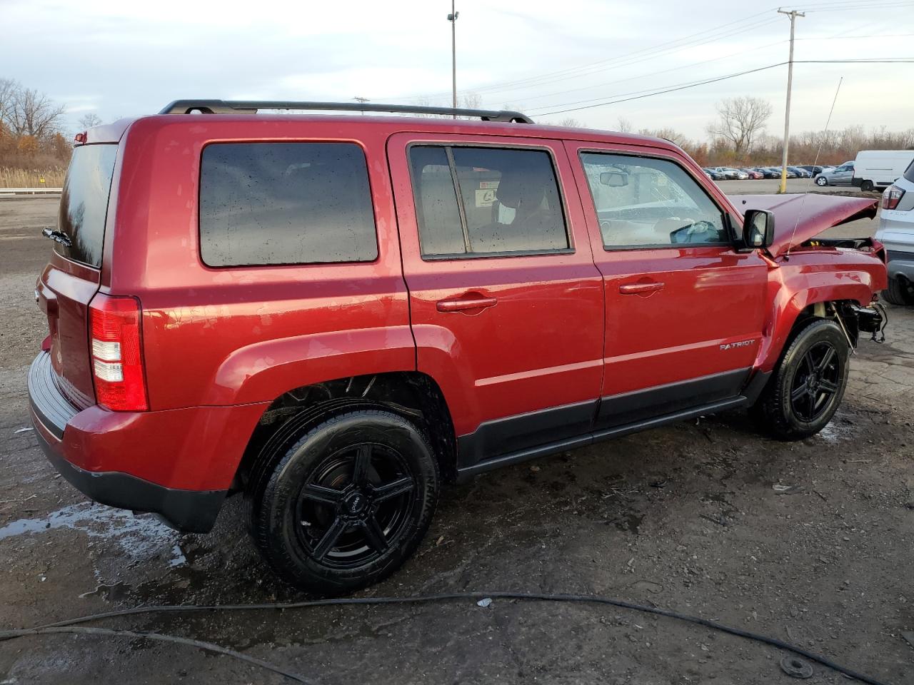 Image 3 of 2017 JEEP PATRIOT SPORT 2017 with VIN 1C4NJPBA9HD146225