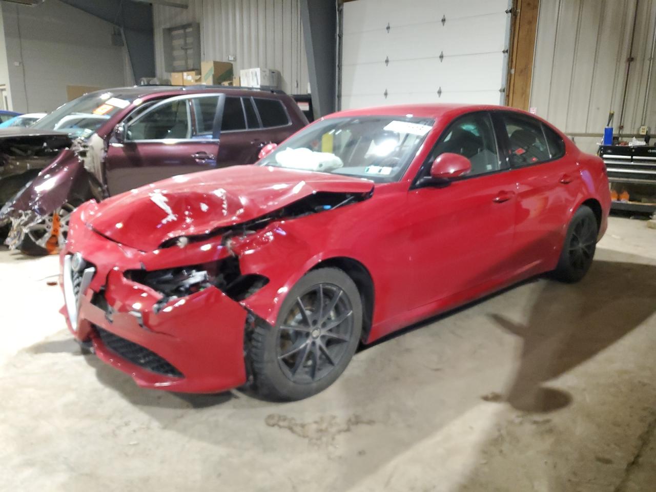 Image 1 of 2018 ALFA ROMEO GIULIA Q4 2018 with VIN ZARFAEDN7J7566780