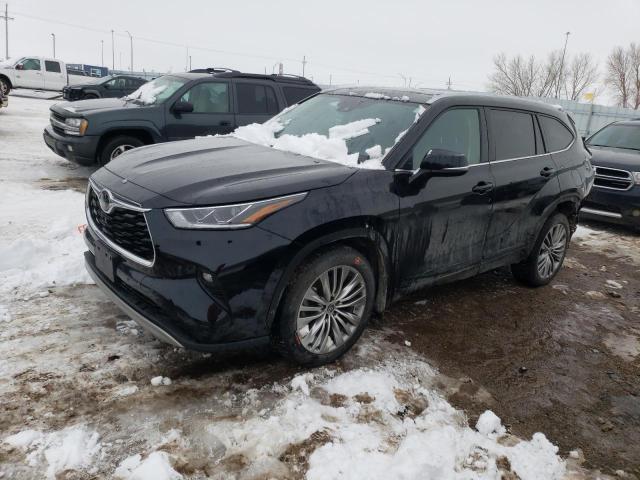 Image 1 of 2021 TOYOTA HIGHLANDER PLATINUM 2021 with VIN 5TDFZRBHXMS109172