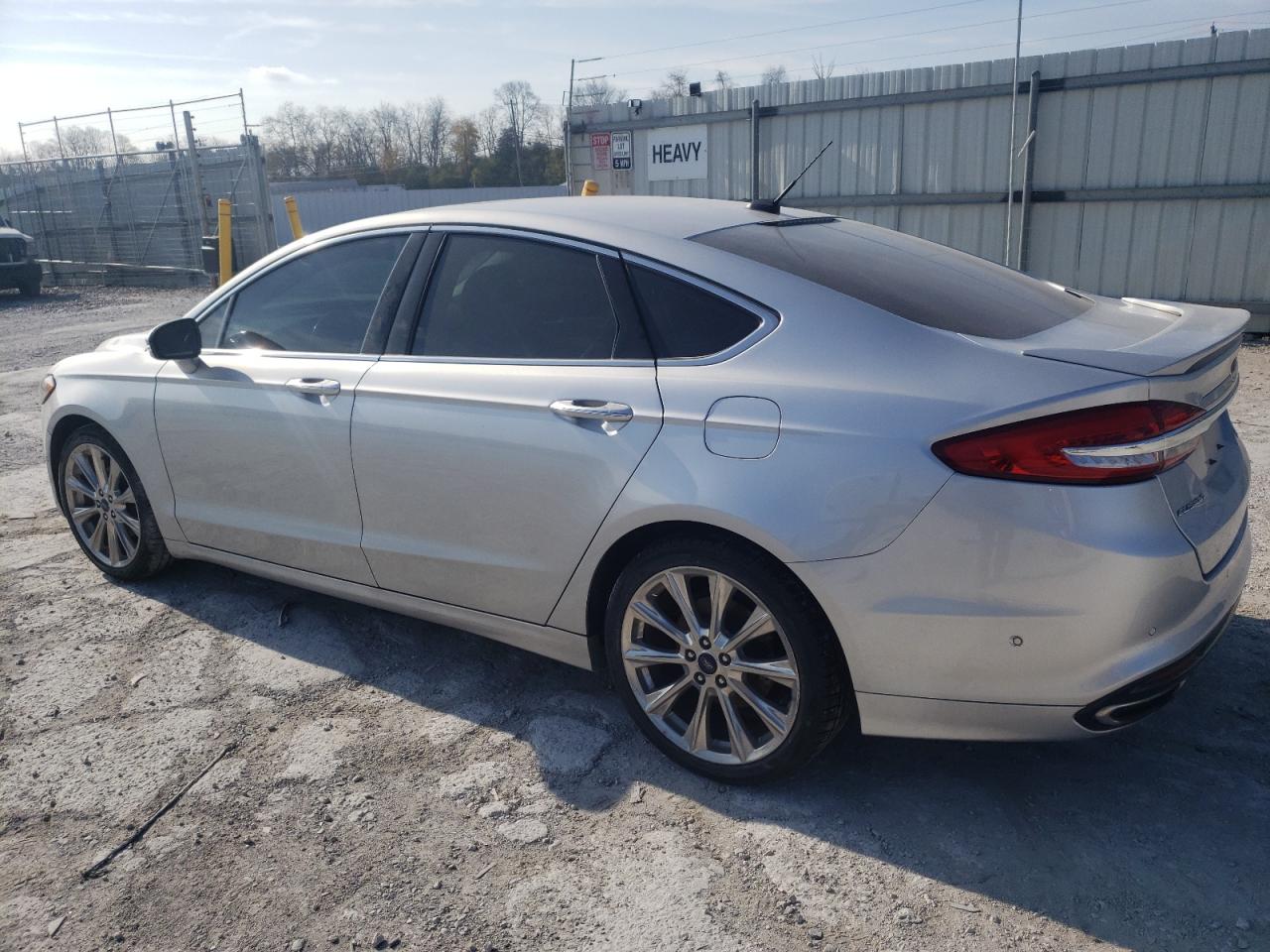 Image 2 of 2017 FORD FUSION TITANIUM 2017 with VIN 3FA6P0D97HR328502