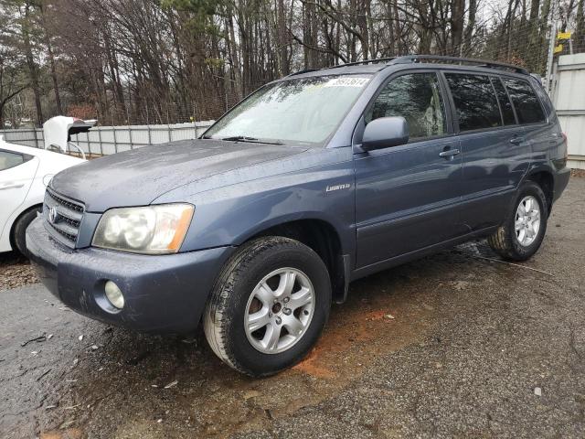 2001 TOYOTA HIGHLANDER 2001 image
