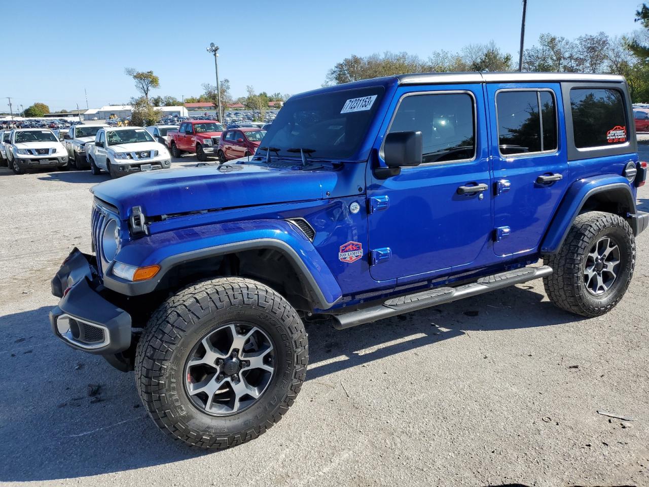 Изображение 1 Jeep Wrangler Unlimited Sahara 2019 с VIN 1C4HJXEG7KW550276