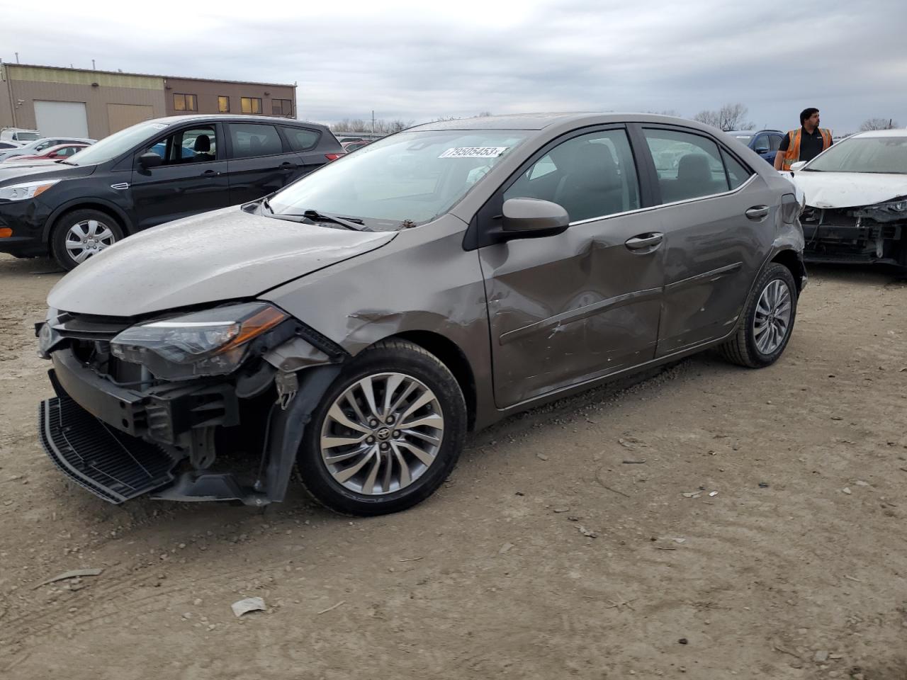 Image 1 of 2017 TOYOTA COROLLA LE 2017 with VIN 5YFBPRHE7HP570409