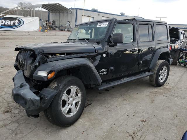 Image 1 of 2019 JEEP WRANGLER UNLIMITED SPORT 2019 with VIN 1C4HJXDG7KW565636
