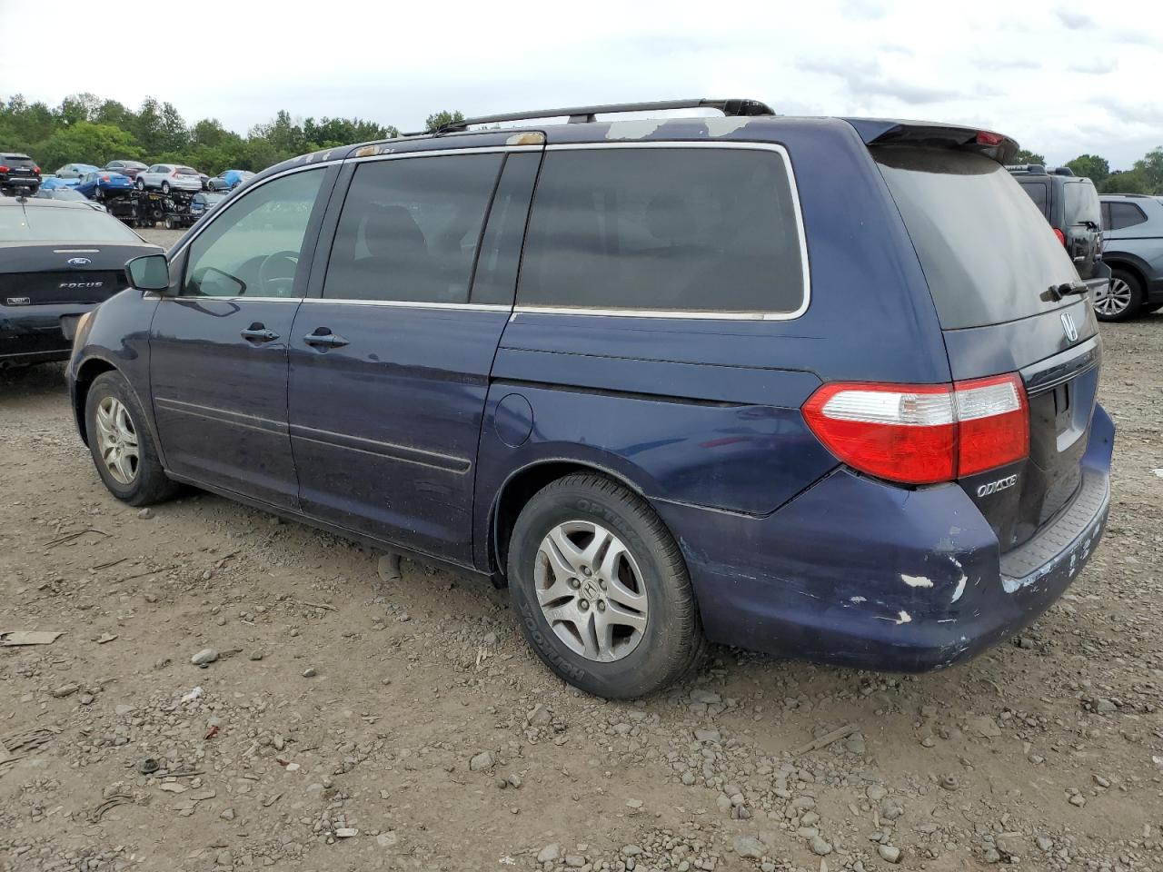 Image 2 of 2007 HONDA ODYSSEY EXL 2007 with VIN 5FNRL38737B034883
