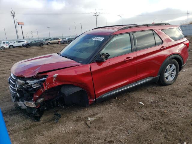 Image 1 of 2020 FORD EXPLORER XLT 2020 with VIN 1FMSK8DHXLGC80714