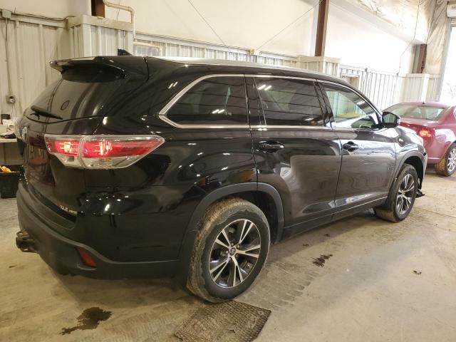 Image 3 of 2016 TOYOTA HIGHLANDER XLE 2016 with VIN 5TDJKRFH9GS264048