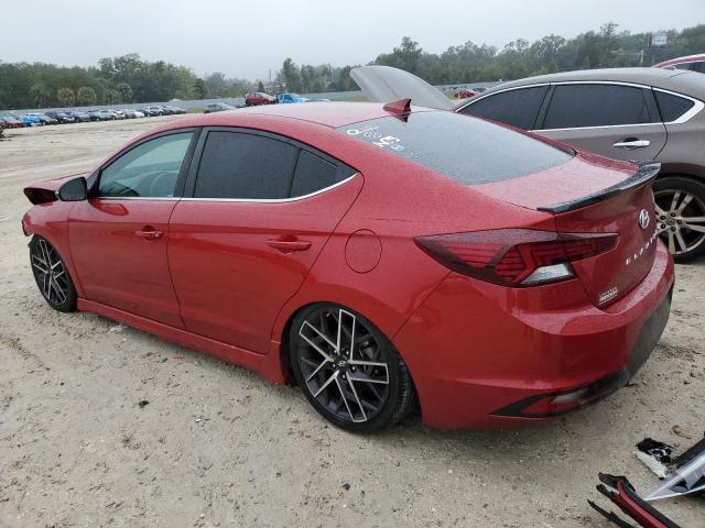 Image 2 of 2020 HYUNDAI ELANTRA SPORT 2020 with VIN KMHD04LB8LU100300