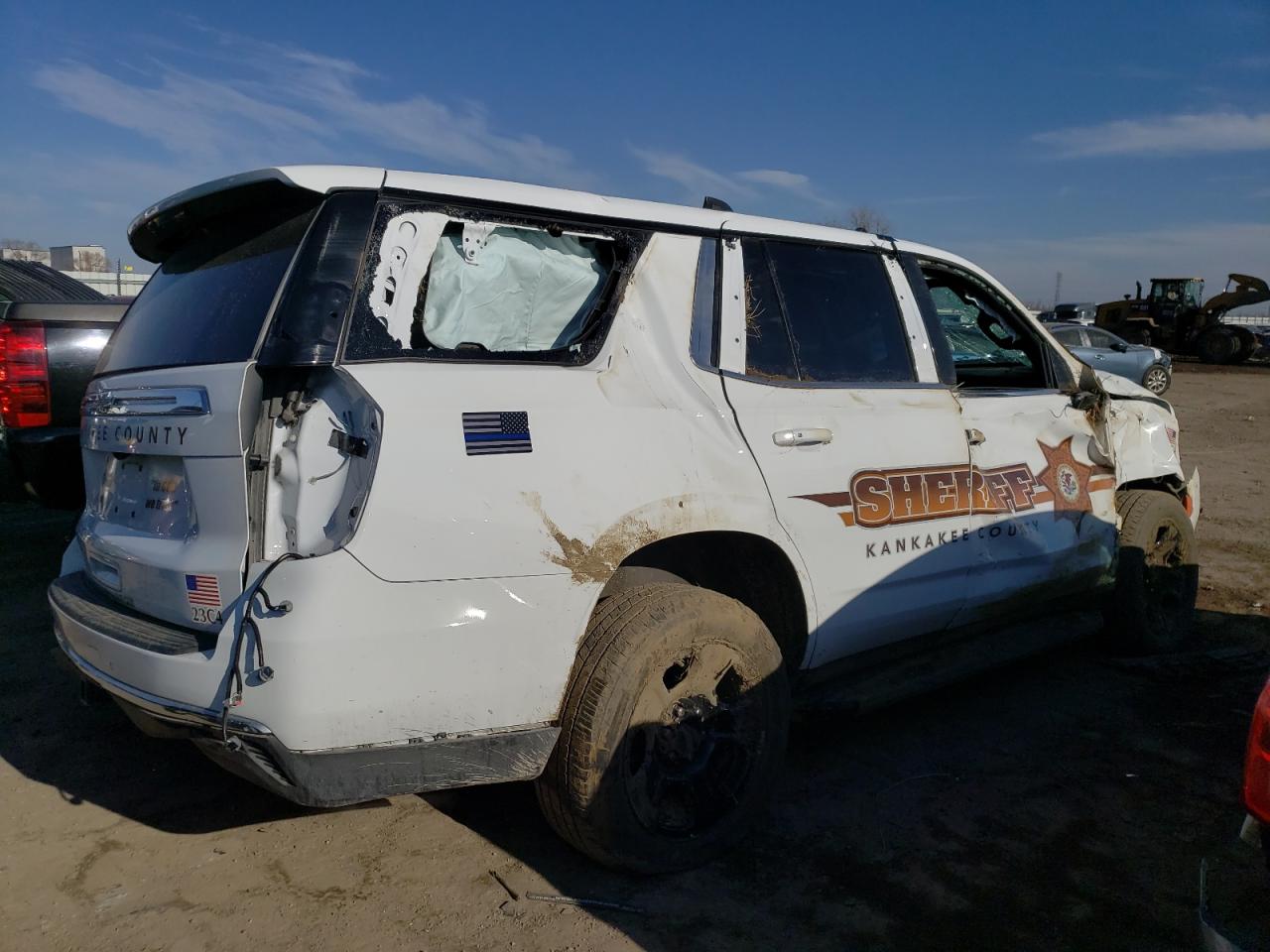 Image 3 of 2023 CHEVROLET TAHOE K1500 2023 with VIN 1GNSKLED5PR204936