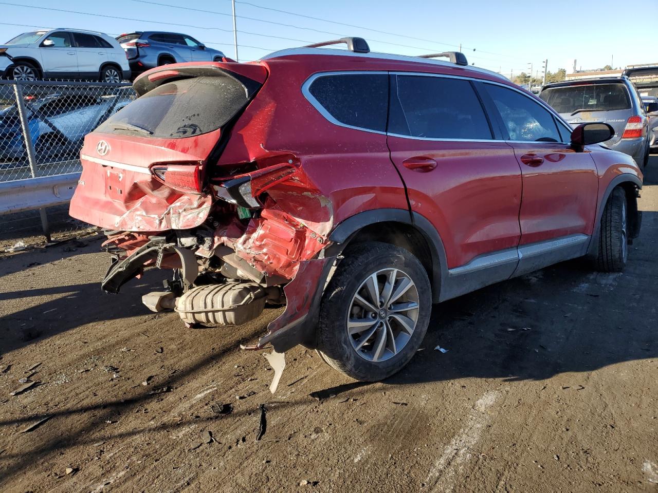 Изображение 3 2020 HYUNDAI SANTA FE SEL 2020 с VIN 5NMS3CAD1LH250130