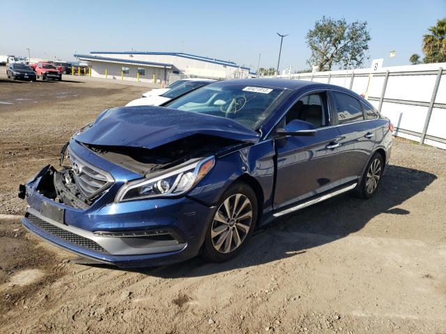 Image 1 of 2015 HYUNDAI SONATA SPORT 2015 with VIN 5NPE34AF6FH058942