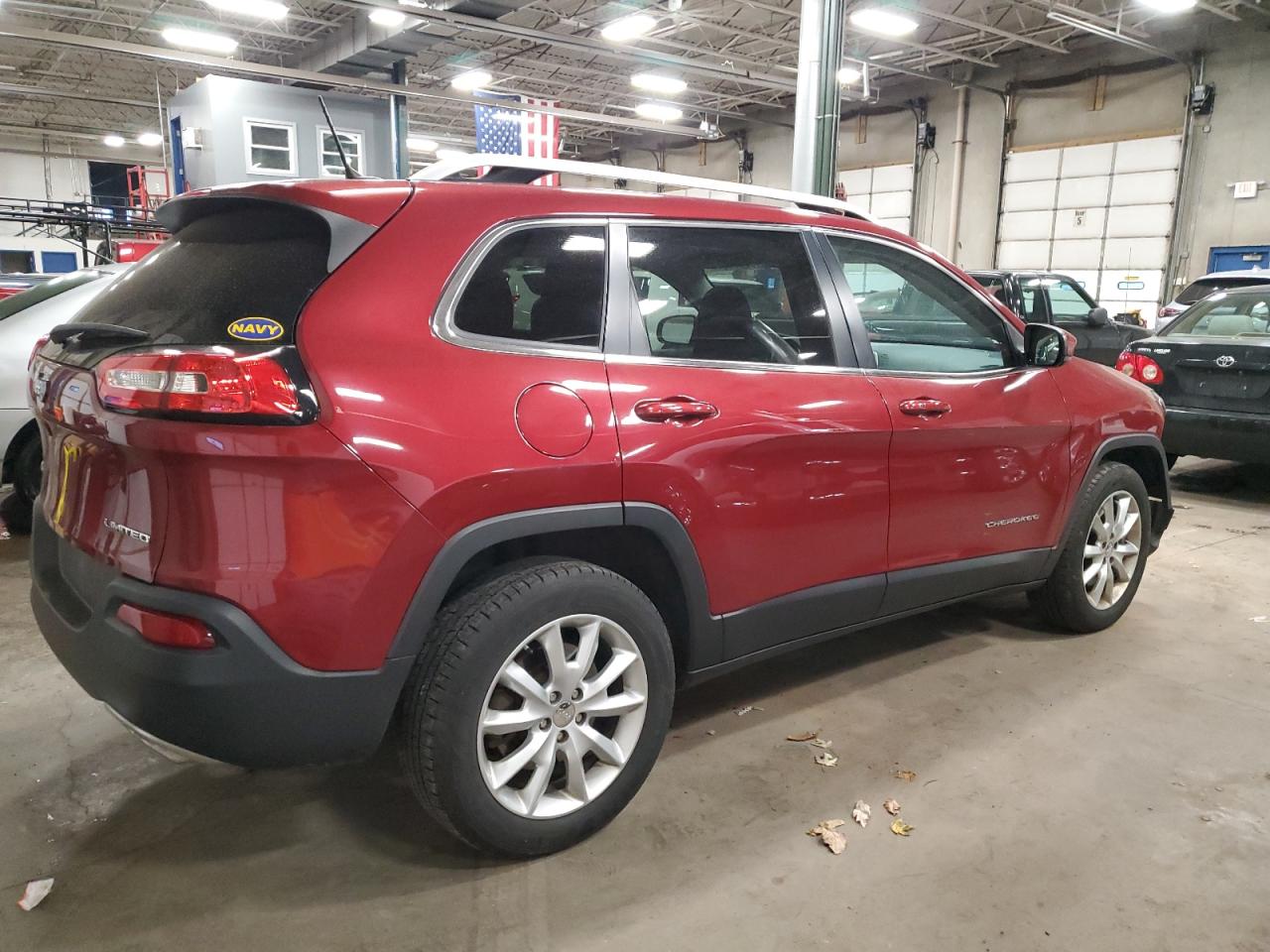Image 3 of 2015 JEEP CHEROKEE LIMITED 2015 with VIN 1C4PJMDS9FW633830