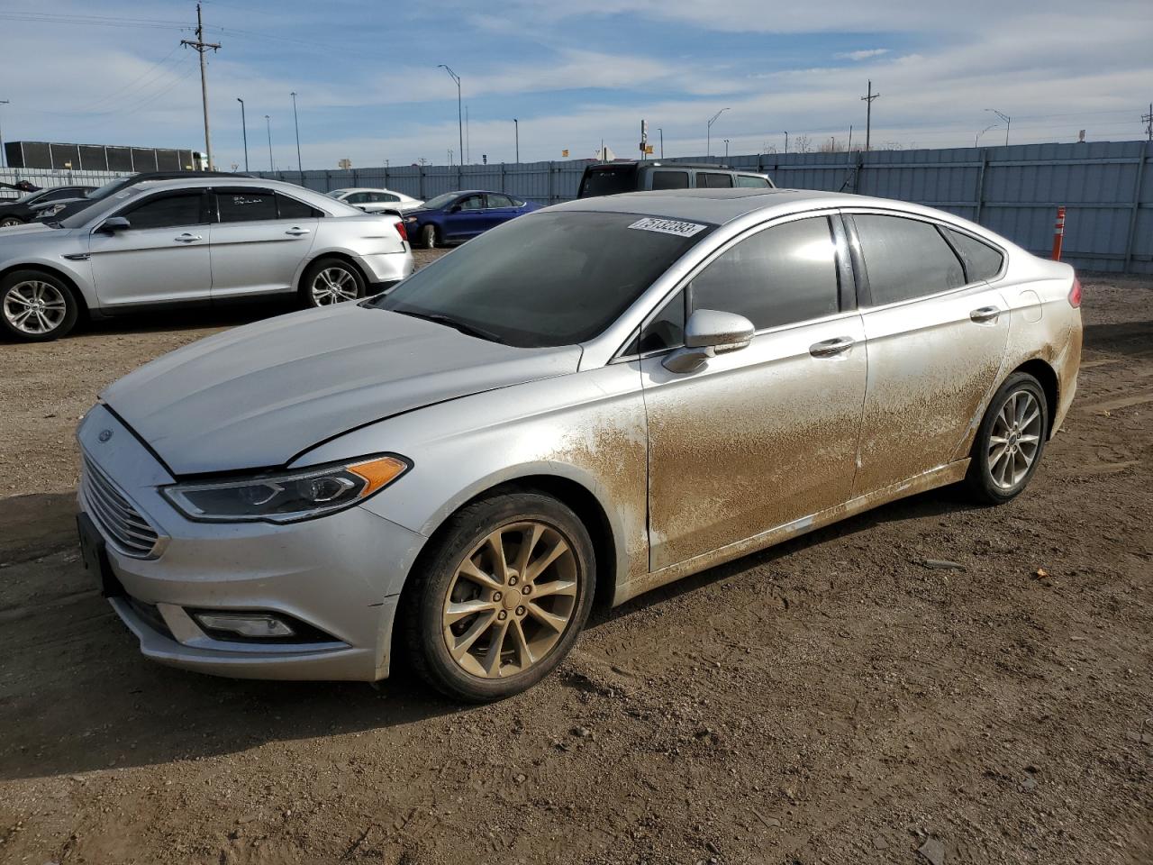 Obraz 1 z 2017 FORD FUSION SE 2017 z VIN 3FA6P0HD3HR393619