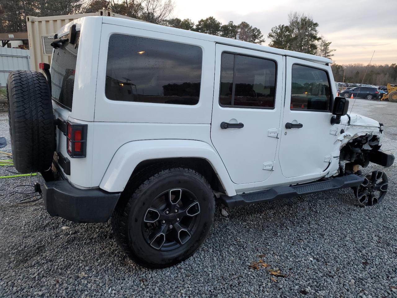 Image 3 of 2017 JEEP WRANGLER UNLIMITED SAHARA 2017 with VIN 1C4BJWEG7HL648007