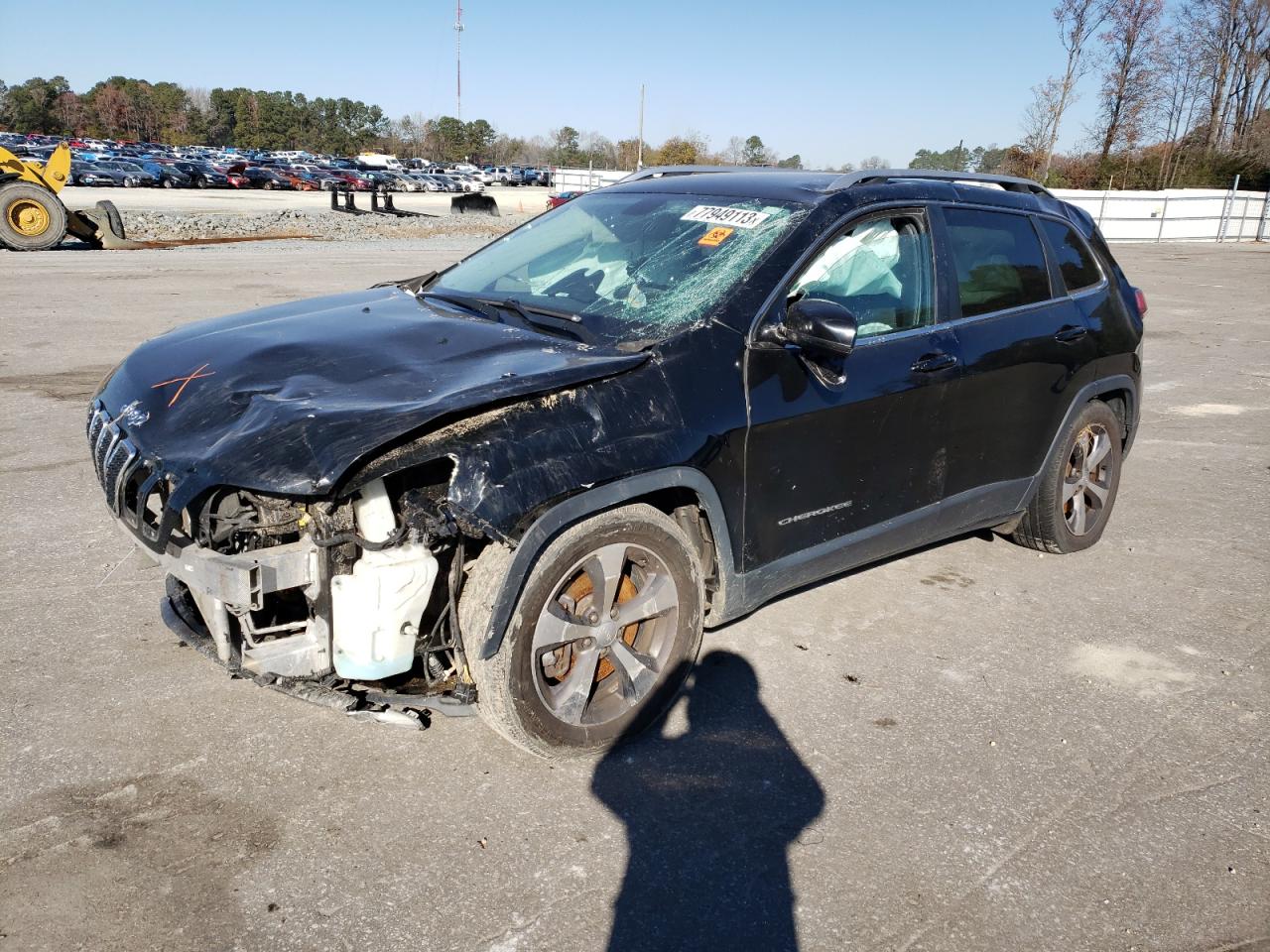Image 1 of 2019 JEEP CHEROKEE LIMITED 2019 with VIN 1C4PJMDX9KD397035