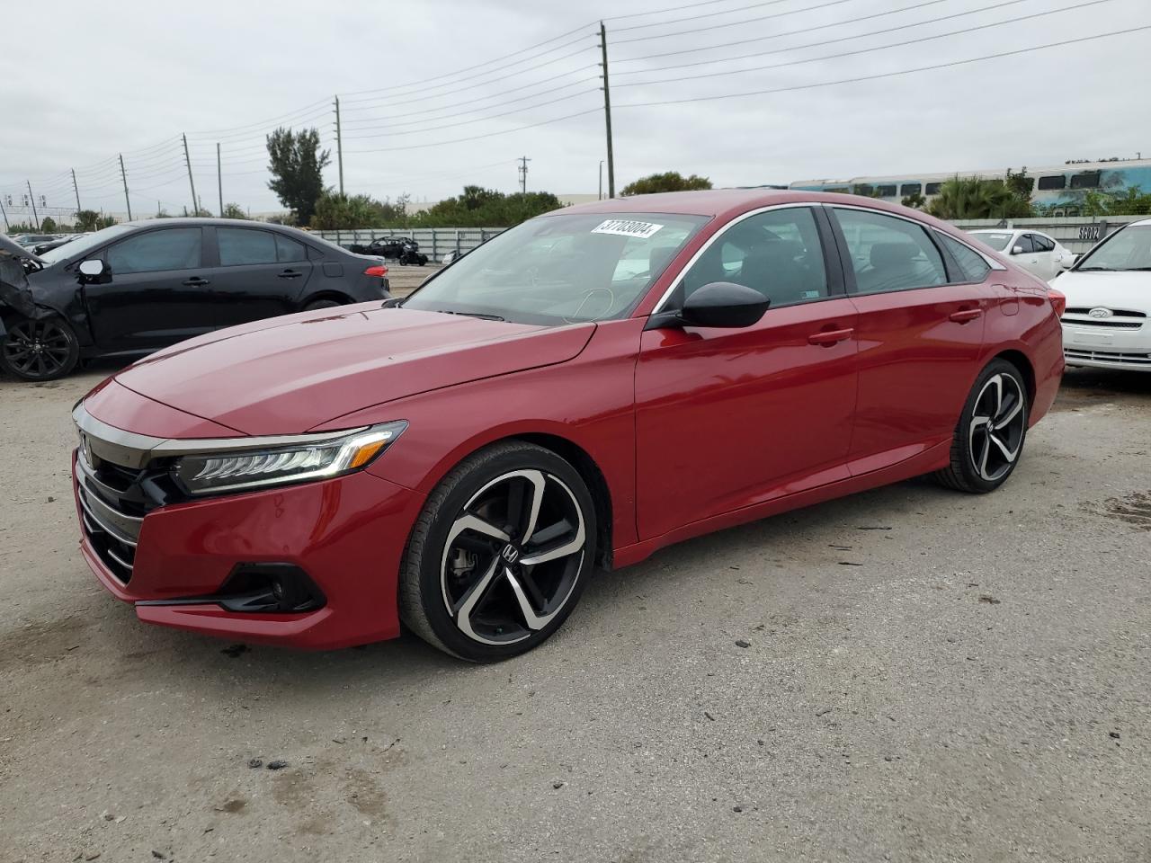 Obraz 1 z 2022 HONDA ACCORD SPORT 2022 z VIN 1HGCV1F30NA015767