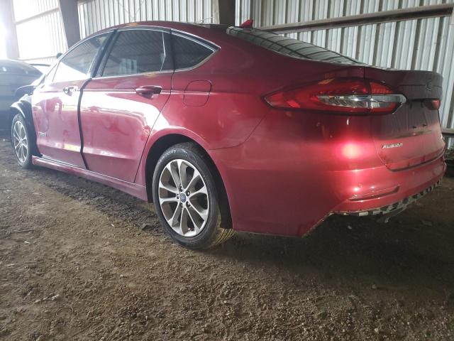 Image 2 of 2019 FORD FUSION SE 2019 with VIN 3FA6P0LU9KR204776