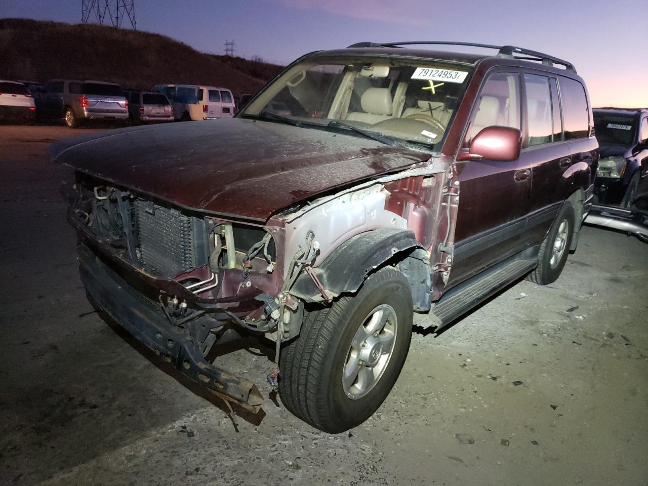 Изображение 1 1999 TOYOTA LAND CRUISER  1999 с VIN JT3HT05J9X0048980