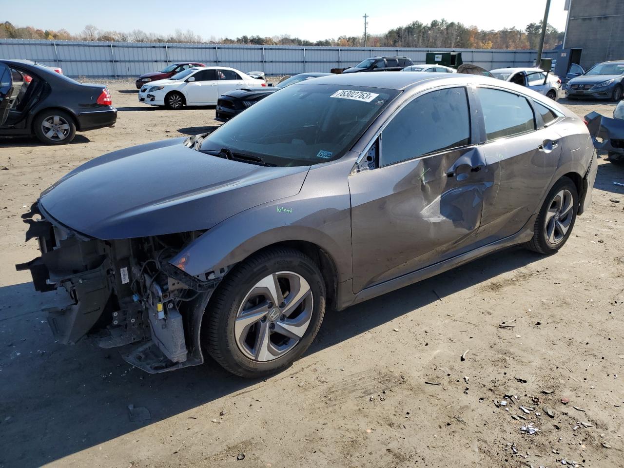 Obraz 1 z 2017 HONDA CIVIC LX 2017 z VIN 19XFC2F55HE225775