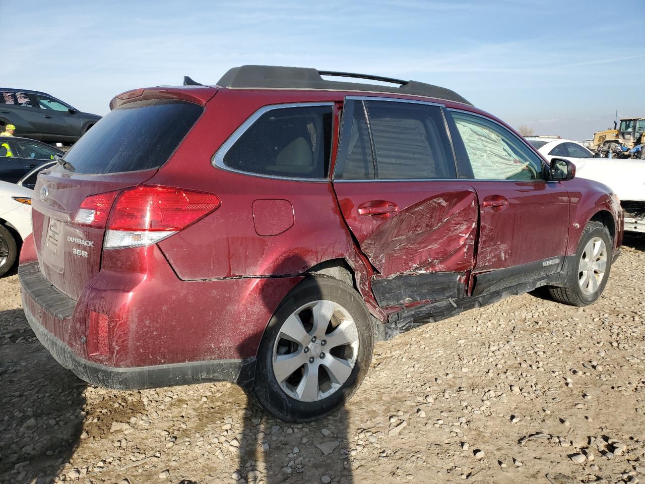 Изображение 3 2011 SUBARU OUTBACK 3.6R LIMITED 2011 с VIN 4S4BRDLC1B2362949