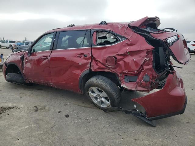 Изображение 2 2022 TOYOTA HIGHLANDER L 2022 с VIN 5TDBZRBH6NS581725