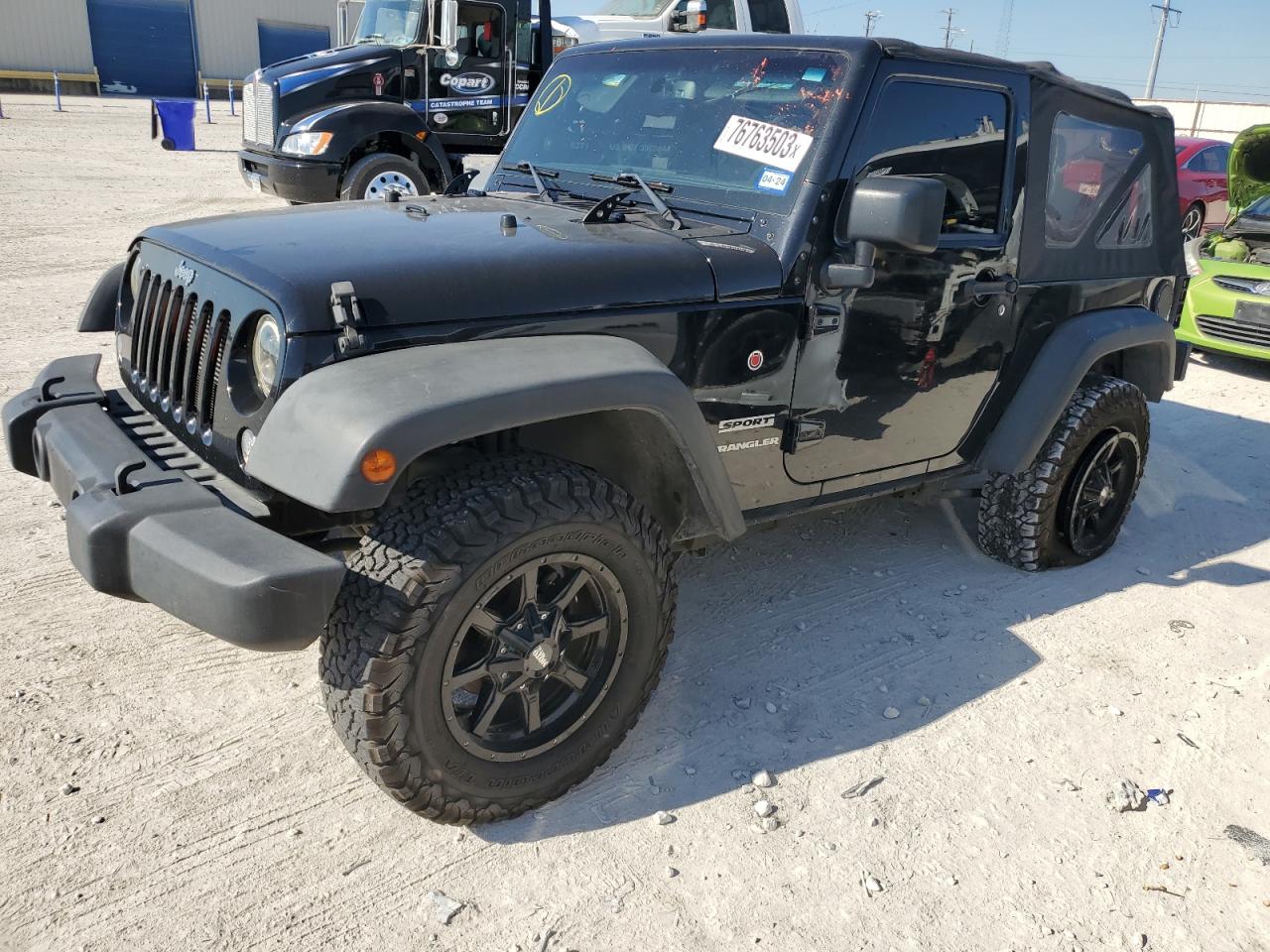 Изображение 1 2015 JEEP WRANGLER SPORT 2015 с VIN 1C4AJWAG8FL523239