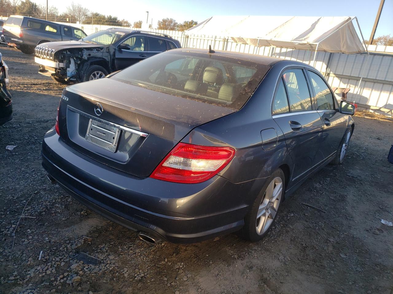 Obraz 3 z 2010 MERCEDES-BENZ C 300 2010 z VIN WDDGF5EB7AR107862