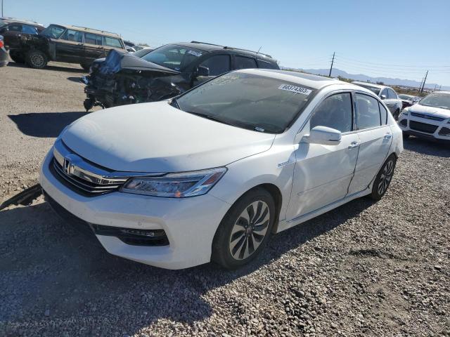 Image 1 of 2017 HONDA ACCORD TOURING HYBRID 2017 with VIN JHMCR6F77HC014948