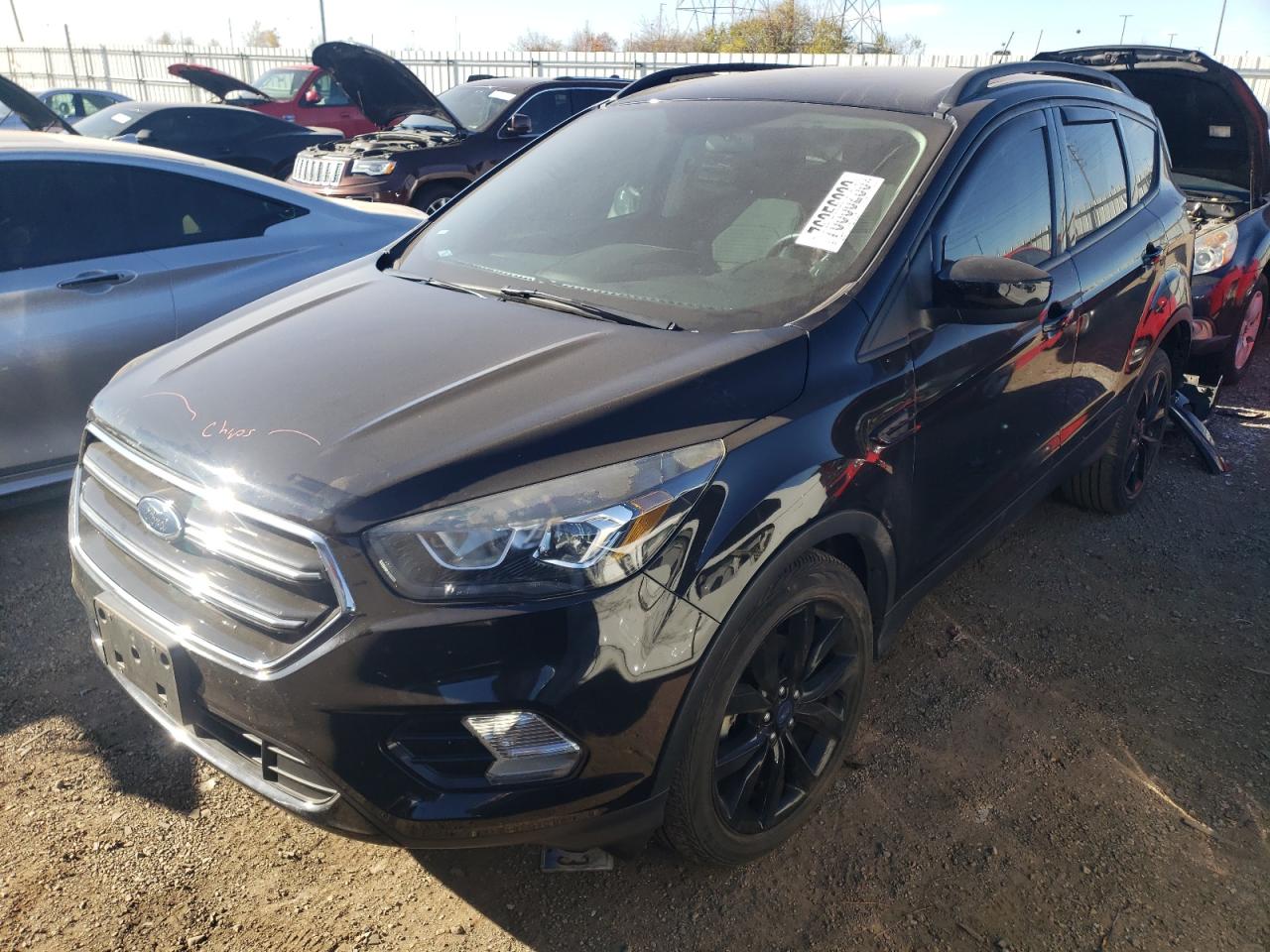 Image 1 of 2017 FORD ESCAPE SE 2017 with VIN 1FMCU0GD6HUD64627