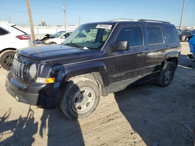 Image 1 of 2014 JEEP PATRIOT SPORT 2014 with VIN 1C4NJPBB5ED912830