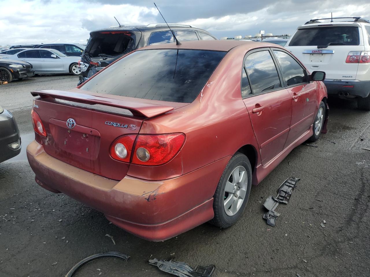 Image 3 of 2006 TOYOTA COROLLA CE 2006 with VIN 1NXBR32E66Z613567