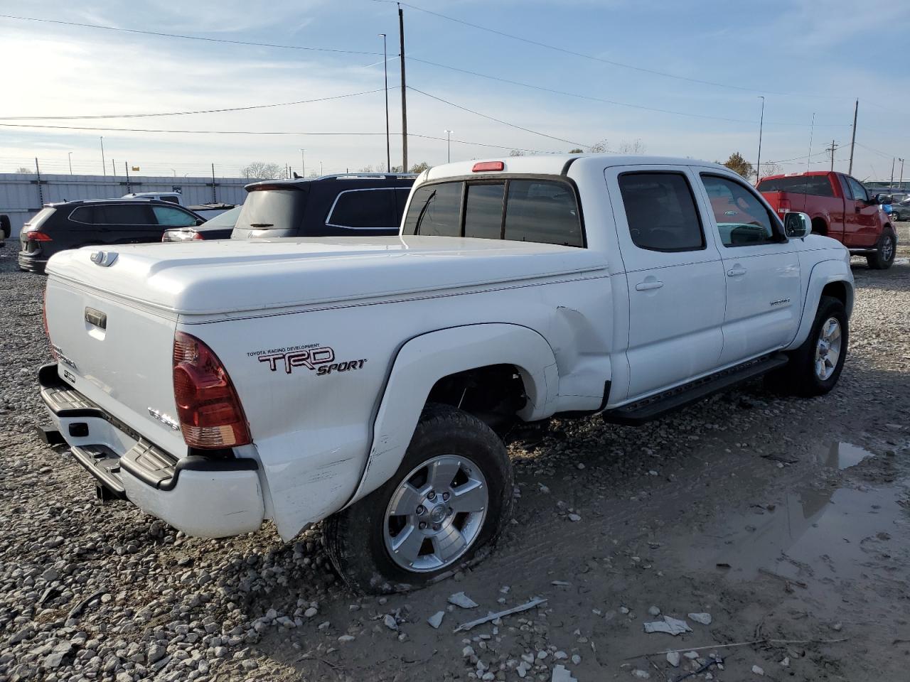 Image 3 of 2008 TOYOTA TACOMA DOUBLE CAB LONG BED 2008 with VIN 5TEMU52N28Z572856
