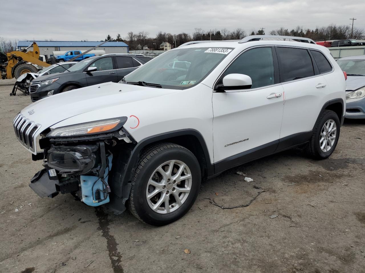 Image 1 of 2018 JEEP CHEROKEE LATITUDE PLUS 2018 with VIN 1C4PJMLB8JD522546