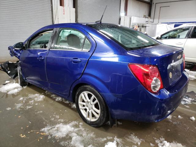 Изображение 2 2012 CHEVROLET SONIC LT 2012 с VIN 1G1JC5SH8C4198716
