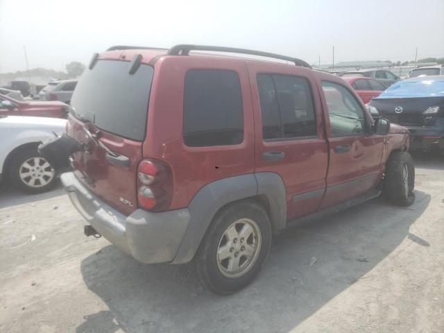 Image 3 of 2006 JEEP LIBERTY SPORT 2006 with VIN 1J4GL48KX6W149244
