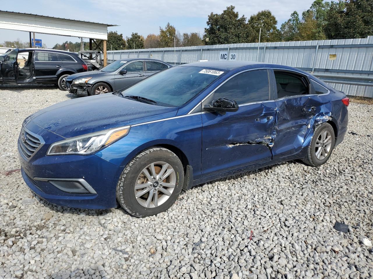 Изображение 1 2016 HYUNDAI SONATA SE 2016 с VIN 5NPE24AF0GH412376