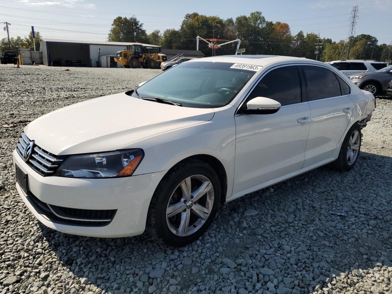 2012 VOLKSWAGEN PASSAT SE 2012 image