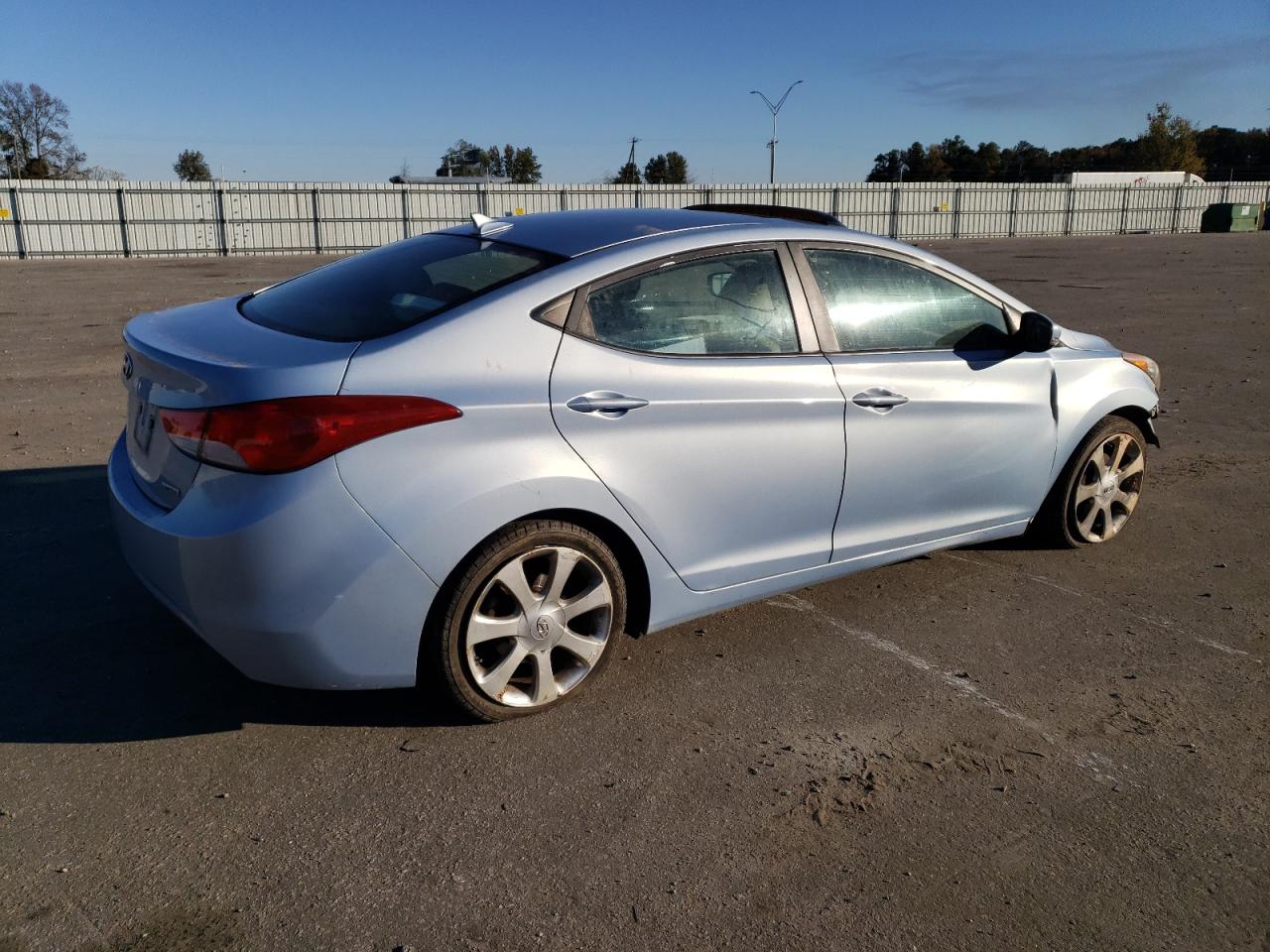 Image 3 of 2012 HYUNDAI ELANTRA GLS 2012 with VIN KMHDH4AE9CU424751