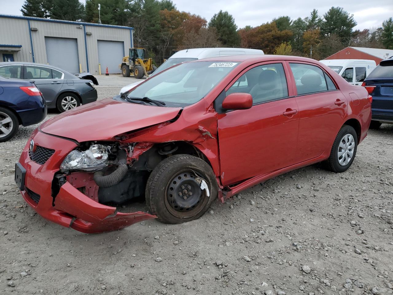 Obraz 1 z 2010 TOYOTA COROLLA BASE 2010 z VIN 2T1BU4EEXAC236297