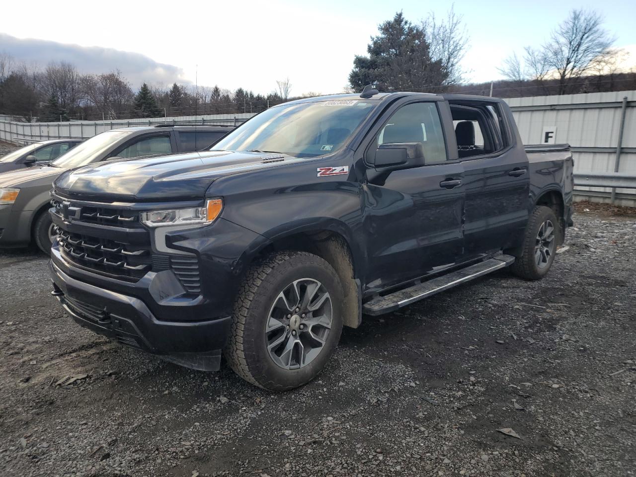 Image 1 of 2023 CHEVROLET SILVERADO K1500 RST 2023 with VIN 1GCUDEE87PZ313506