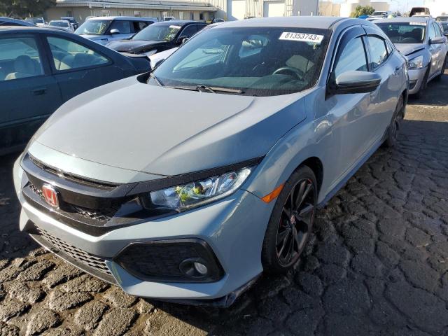 Image 1 of 2018 HONDA CIVIC SPORT 2018 with VIN SHHFK7G46JU206687
