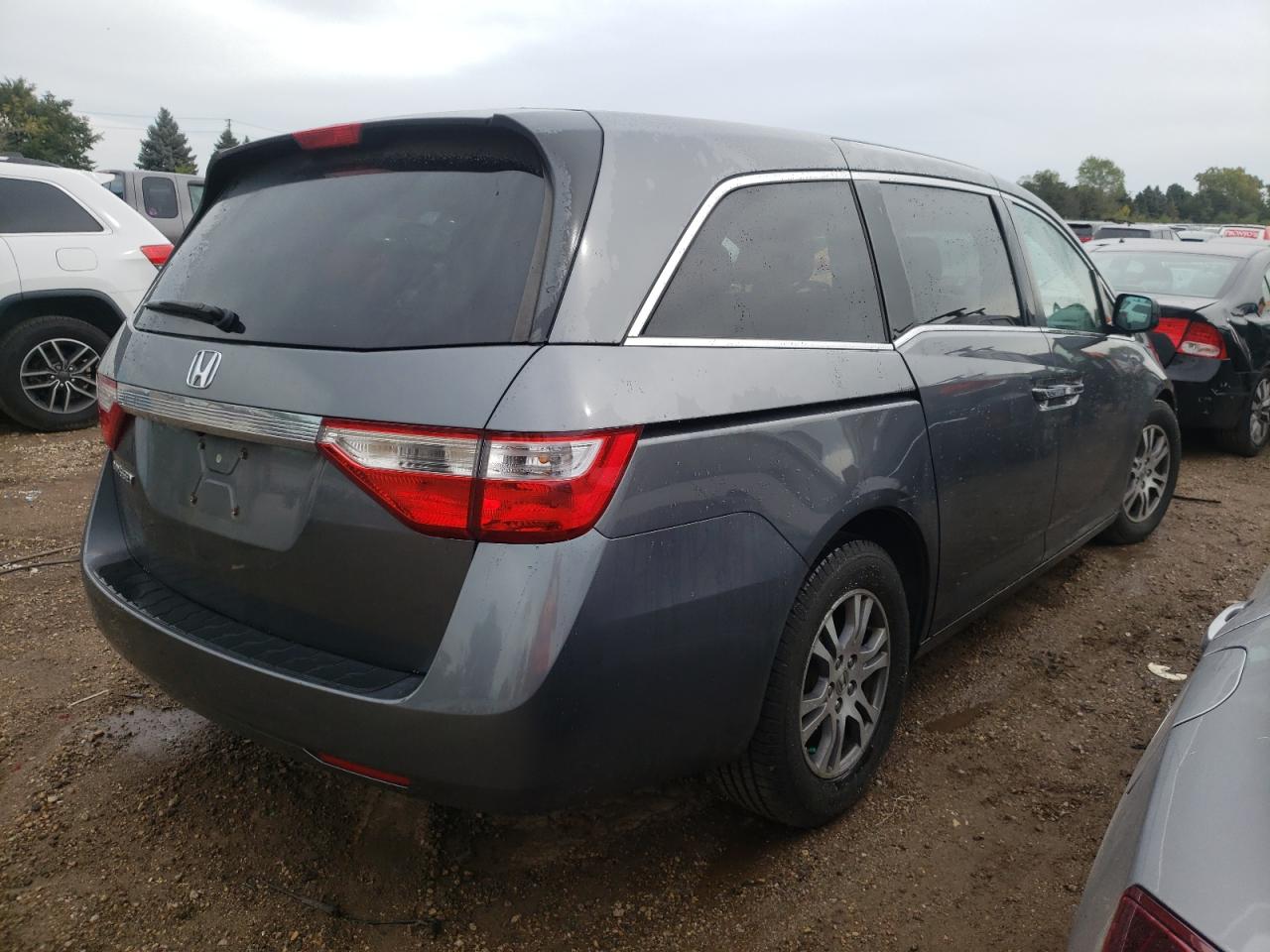 Изображение 3 2012 HONDA ODYSSEY EXL 2012 с VIN 5FNRL5H66CB044773